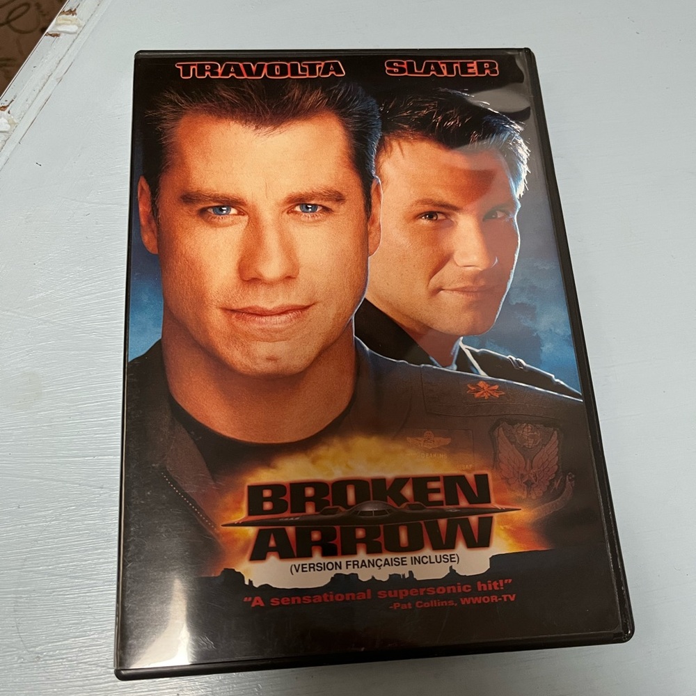 Broken Arrow Movie/DVD, used